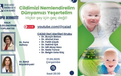 Cildimizi Nemlendirelim, Dünyamızı Yeşertelim – Atopik Dermatit Halk Bilgilendirme Toplantısı