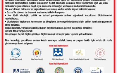 Gazze’de Çocuk Olmak: İnsanlığın Ortak Manifestosu